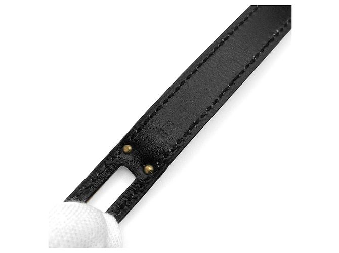 Hermès Pulsera Kelly Double Tour Hermes Negro - vista 10