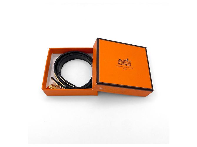 Hermès Pulsera Kelly Double Tour Hermes Negro - vista 15