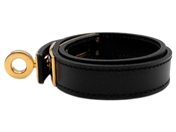 Hermès Pulsera Kelly Double Tour Hermes Negro - vista 4