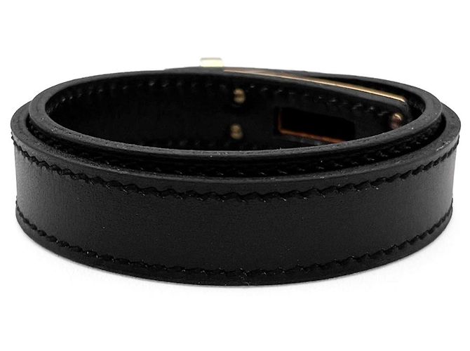 Hermès Pulsera Kelly Double Tour Hermes Negro - vista 5