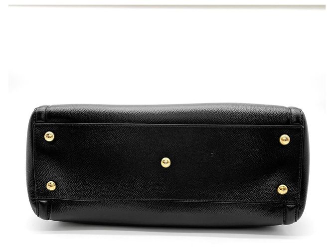 Borsa a tracolla con catena Vara Ribbon Salvatore Ferragamo Nero - vista 5