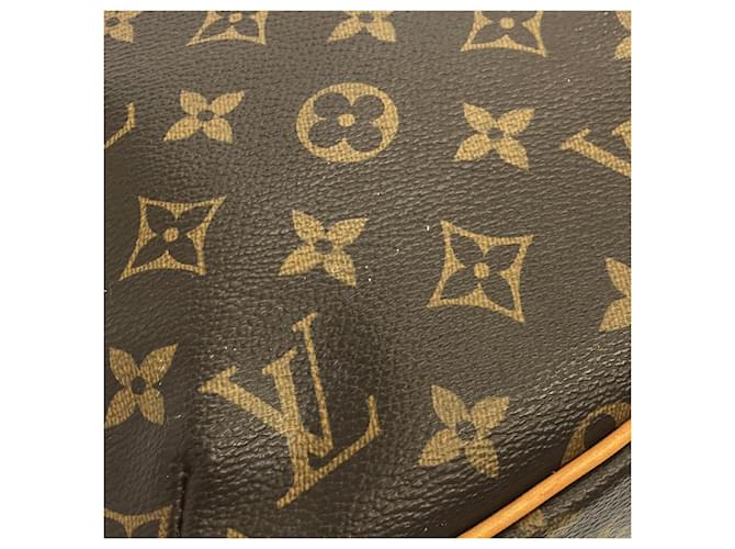 Borsa a Spalla Louis Vuitton Monogram Odeon PM Marrone - vista 4
