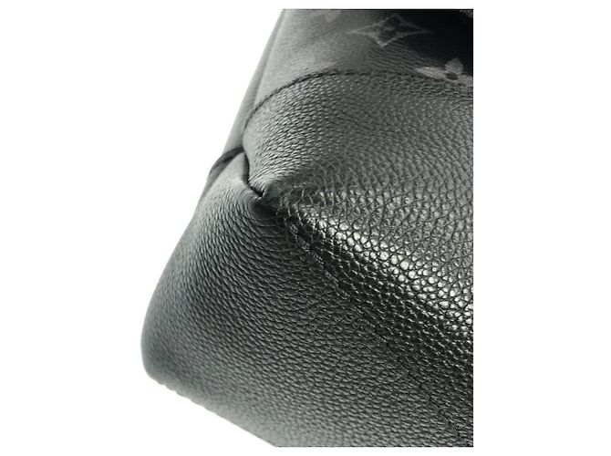 Louis Vuitton Monogram Eclipse Saumur Messenger Schultertasche Schwarz - Ansicht 3