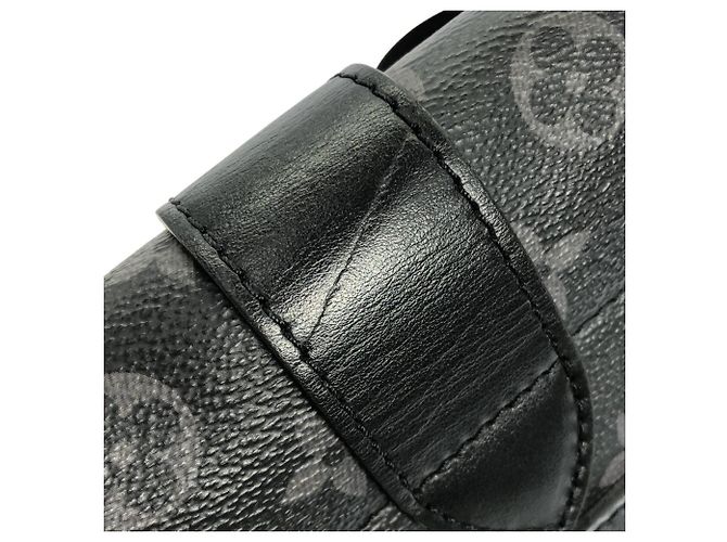 Louis Vuitton Monogram Eclipse Saumur Messenger Schultertasche Schwarz - Ansicht 5