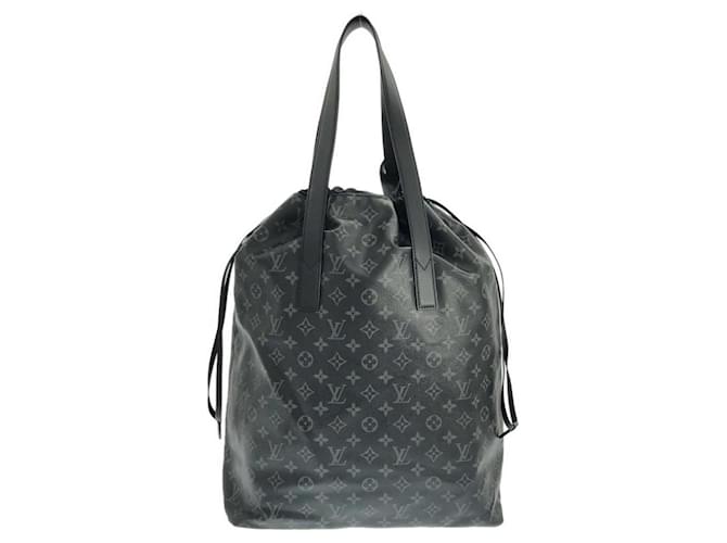Borsa Cabas Louis Vuitton Monogram Eclipse Light Nero - vista 2