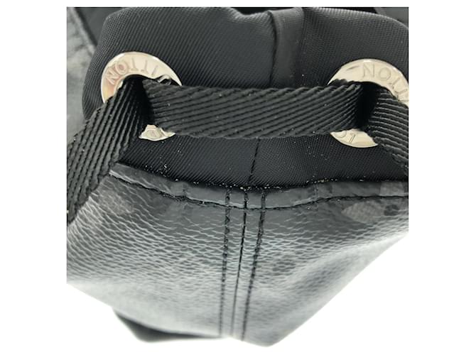Borsa Cabas Louis Vuitton Monogram Eclipse Light Nero - vista 5