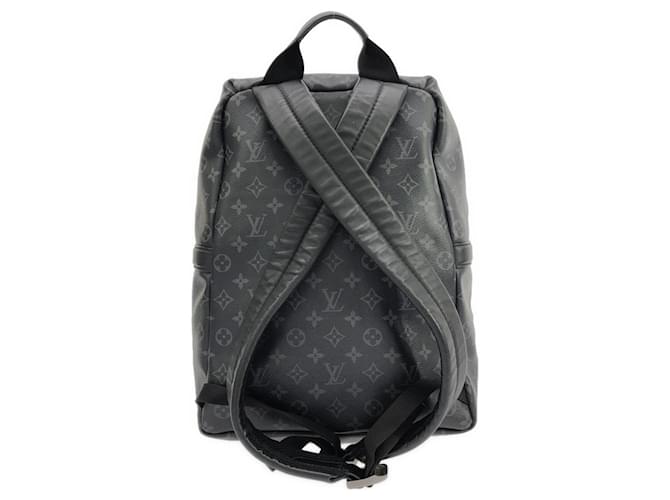 Zaino Louis Vuitton Monogram Eclipse Nero - vista 2