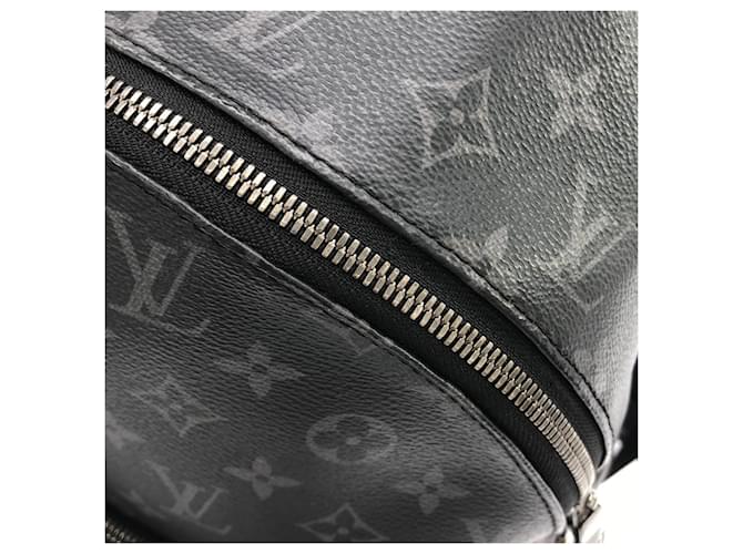 Zaino Louis Vuitton Monogram Eclipse Nero - vista 6