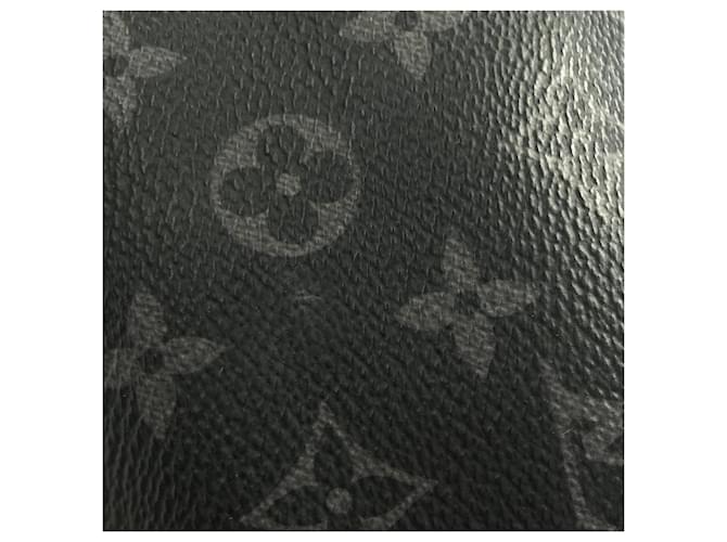 Borsa Cabas Louis Vuitton Monogram Eclipse Light Nero - vista 4