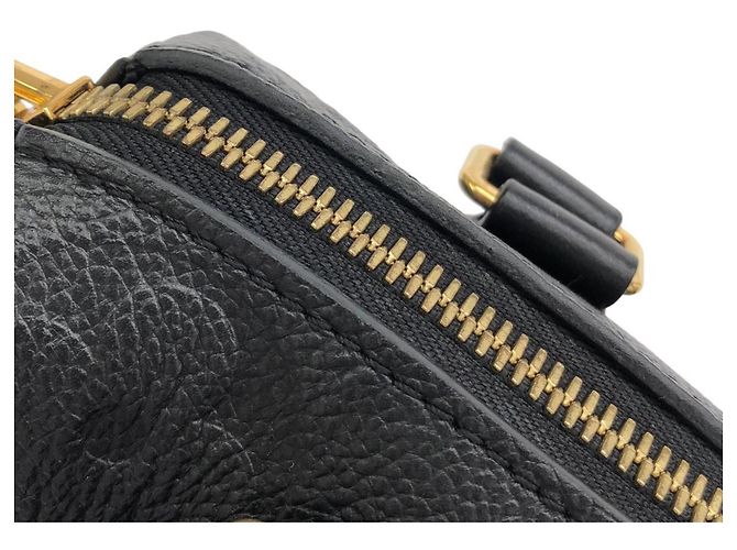 Borsa Boston Louis Vuitton Monogram Empreinte Speedy Bandoulière Nero - vista 5