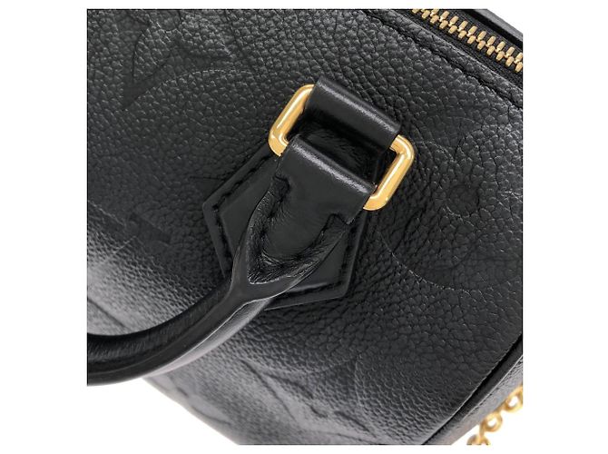 Borsa Boston Louis Vuitton Monogram Empreinte Speedy Bandoulière Nero - vista 7
