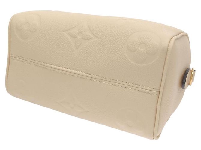 Borsa Boston Louis Vuitton Monogram Empreinte Speedy Bandoulière Beige - vista 2