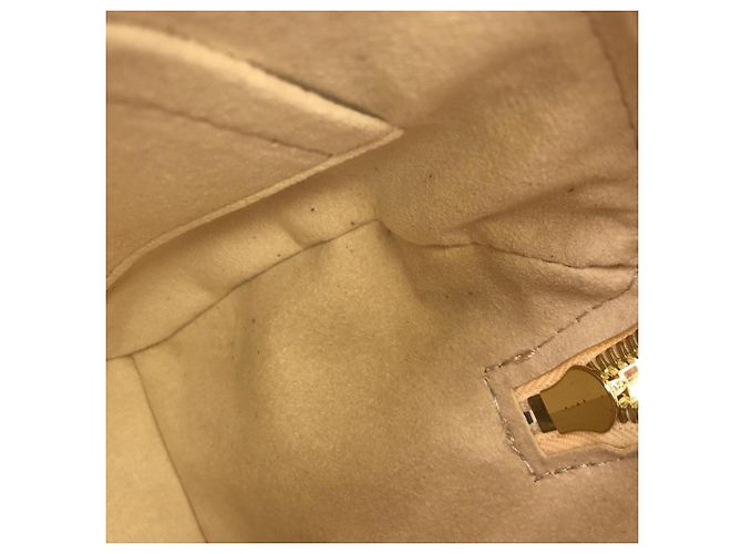 Borsa Boston Louis Vuitton Monogram Empreinte Speedy Bandoulière Beige - vista 9
