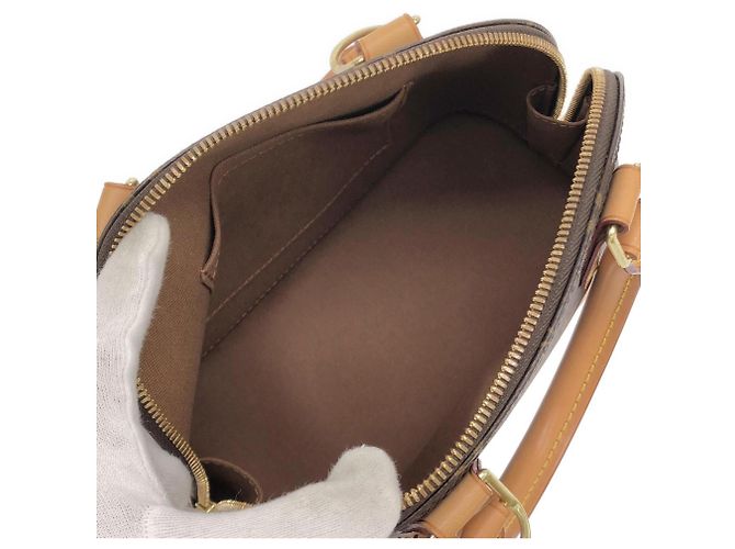 Borsa Louis Vuitton Monogram Alma BB Marrone - vista 8