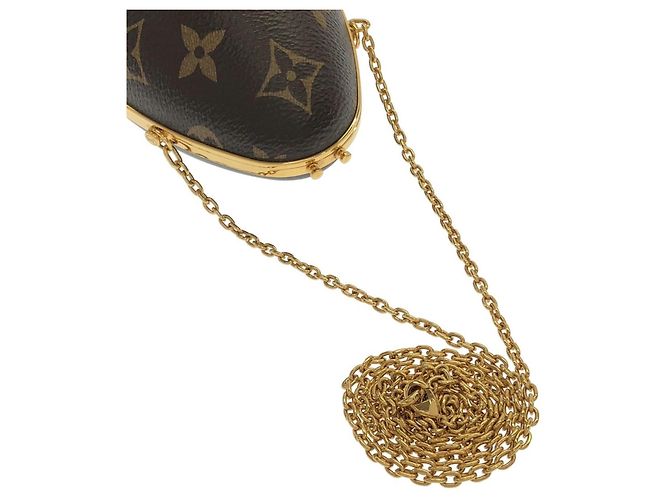 Borsa a tracolla Louis Vuitton Monogram LV Egg Case Marrone - Ansicht 7