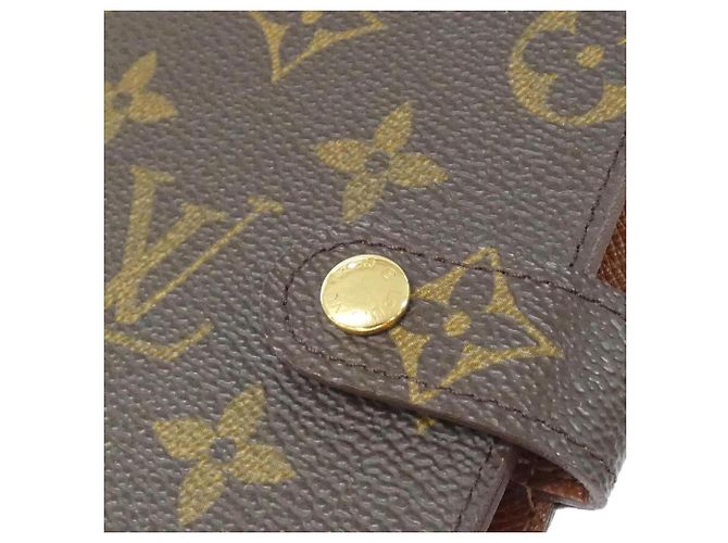 Louis Vuitton Monogram Agenda PM Organizer Brown - view 4