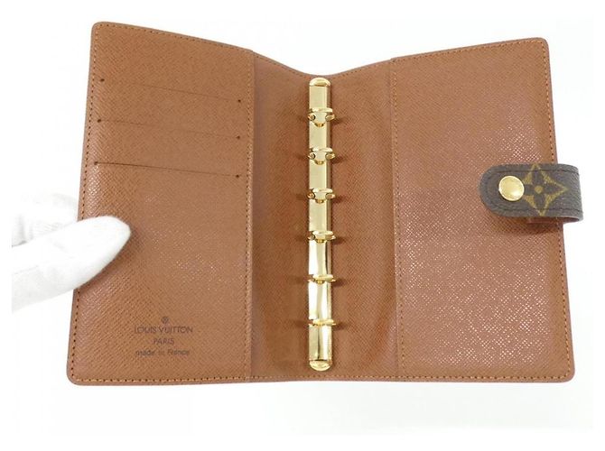 Louis Vuitton Monogram Agenda PM Organizer Brown - view 5