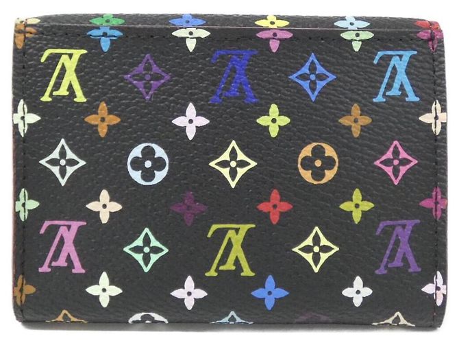 Louis Vuitton Multicolor Card Case Black Red Multiple colors - view 2