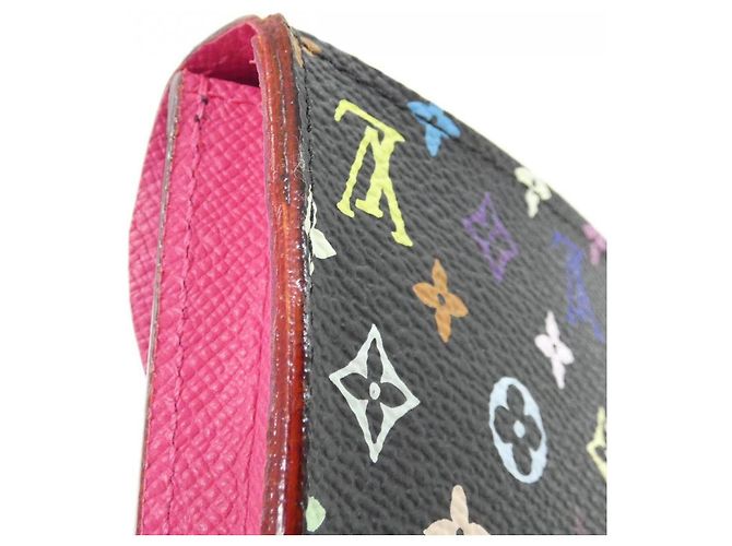 Louis Vuitton Multicolor Card Case Black Red Multiple colors - view 4