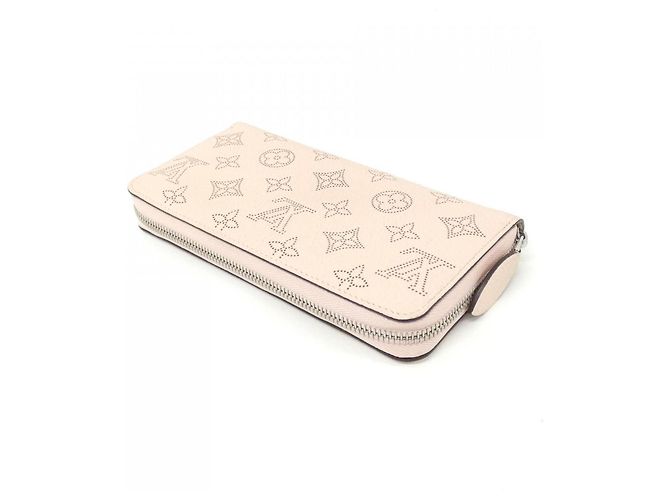 Louis Vuitton Mahina Zippy Wallet M82755 Marrone Rosa - vista 2