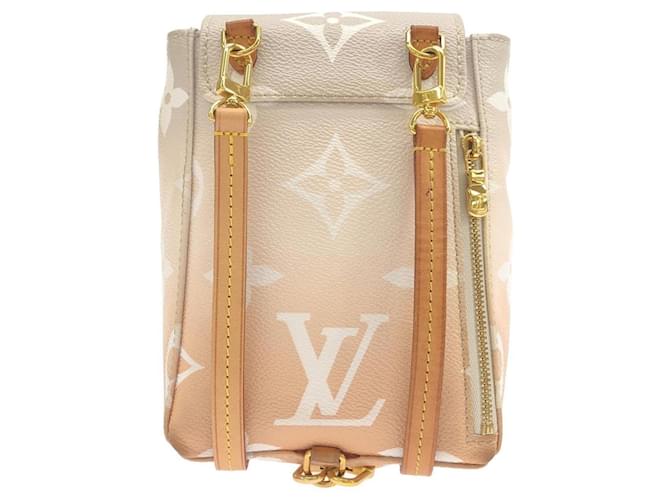 Louis Vuitton By The Pool Tiny Backpack M45764 Marrone Beige - vista 2