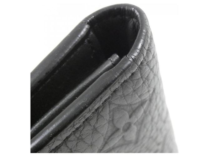 Portafoglio Louis Vuitton Taurillon Monogram Brazza Nero - vista 2