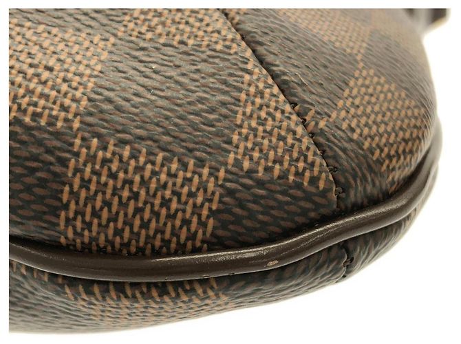 Borsa a Spalla Louis Vuitton Damier Bloomsbury PM Marrone - vista 3