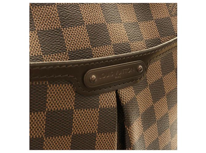 Borsa a Spalla Louis Vuitton Damier Bloomsbury PM Marrone - vista 5