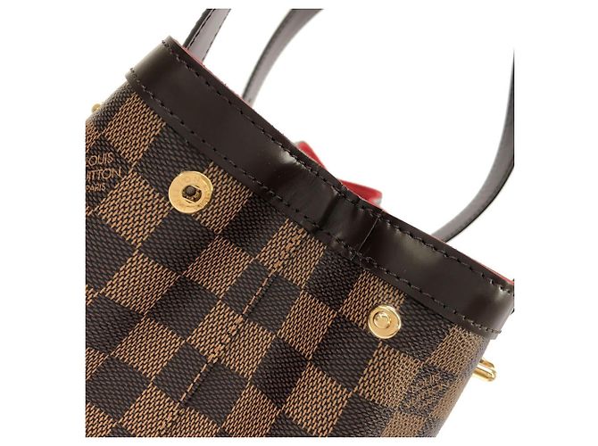 Borsa Louis Vuitton Damier Hampstead MM Marrone - vista 6