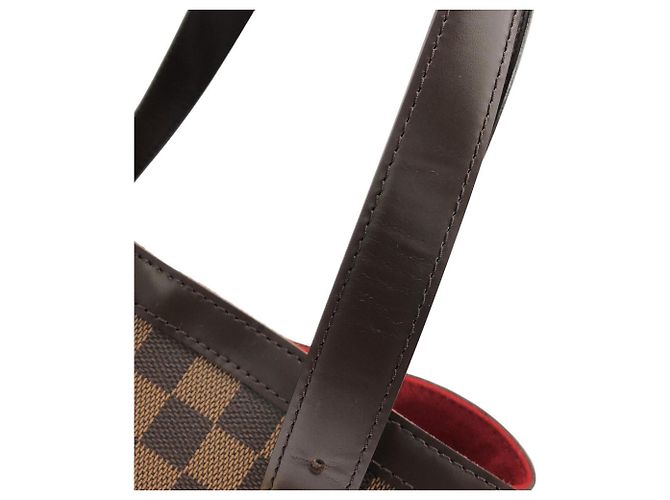 Borsa Louis Vuitton Damier Hampstead MM Marrone - vista 7