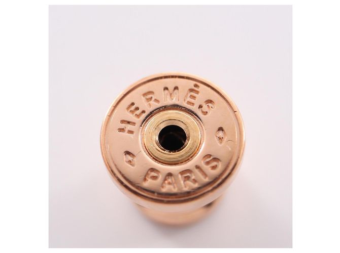 Hermès Hermes Mini Pop H Rouge Ohrringe Rot Golden Bordeaux - Ansicht 3