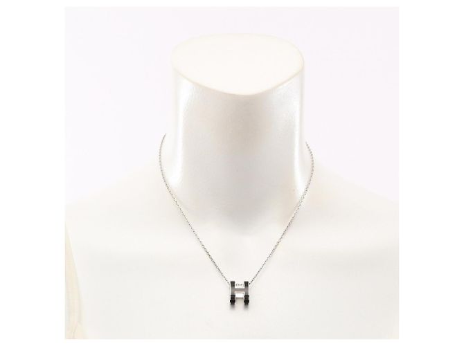 Hermès Collar POP H Hermes Negro Plata - vista 5