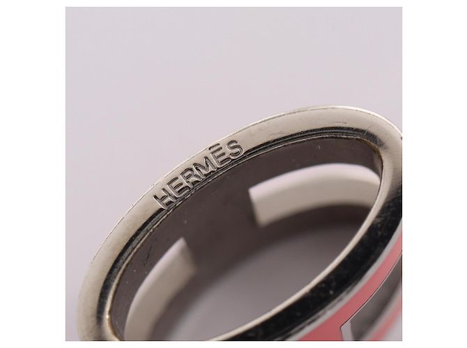 Hermès Collar con colgante POP H Hermes Plata Roja - vista 2
