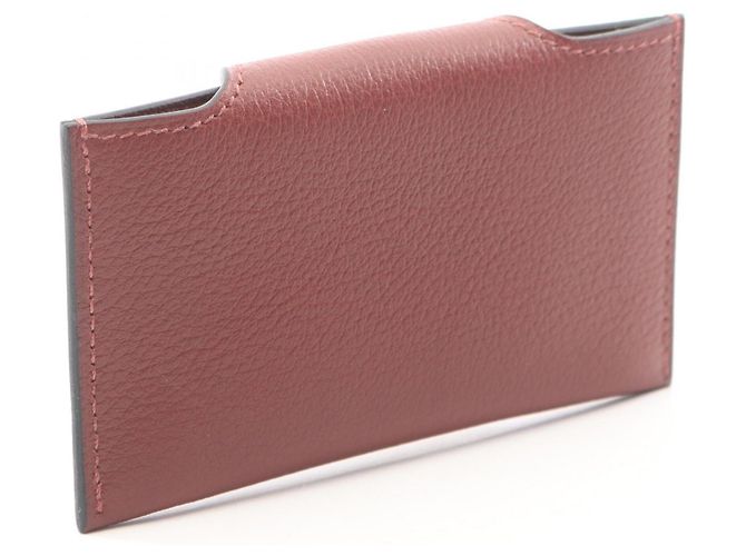 Hermès Tarjetero Iliade Rouge H Hermes Roja Burdeos - vista 2