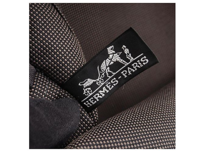 Hermès Borsa Tote Hermes Herline MM Marrone - vista 4