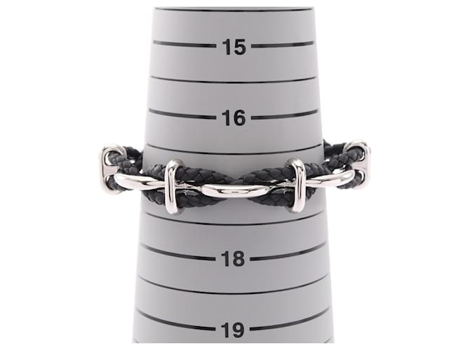 Hermès Pulsera Ege Hermes Negro Plata - vista 4