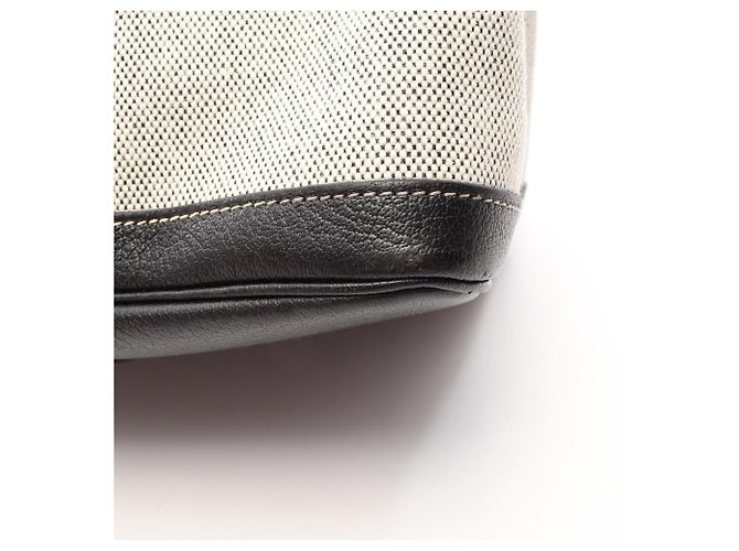 Hermès Borsa Tote Hermes Garden Party PM Nero Crudo - vista 7