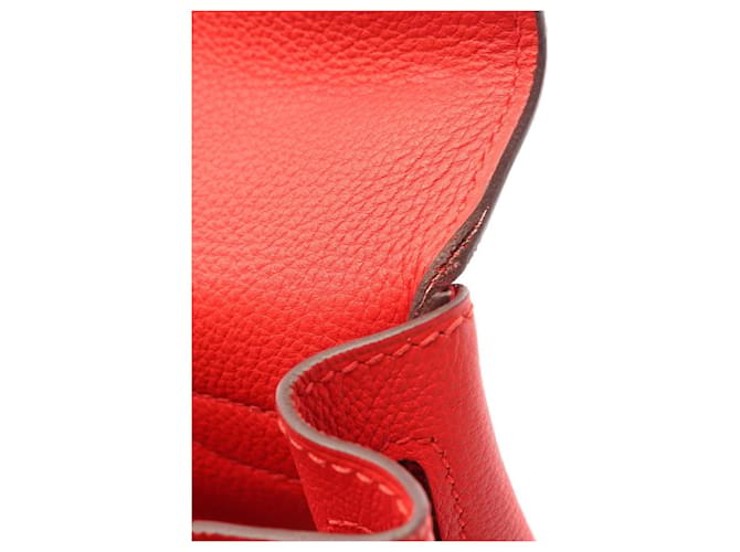 Hermès Borsa Hermes Kelly 28 Rosso - vista 8