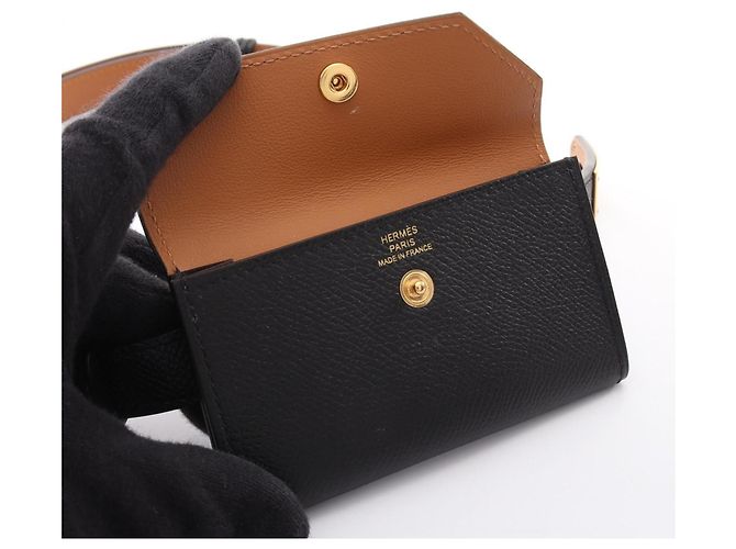 Hermès Hermes Kelly Pocket 18 Belt Schwarz Golden - Ansicht 6