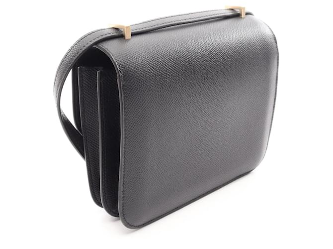 Hermès Borsa a tracolla Hermes Constance 3 Mini Nero - vista 2