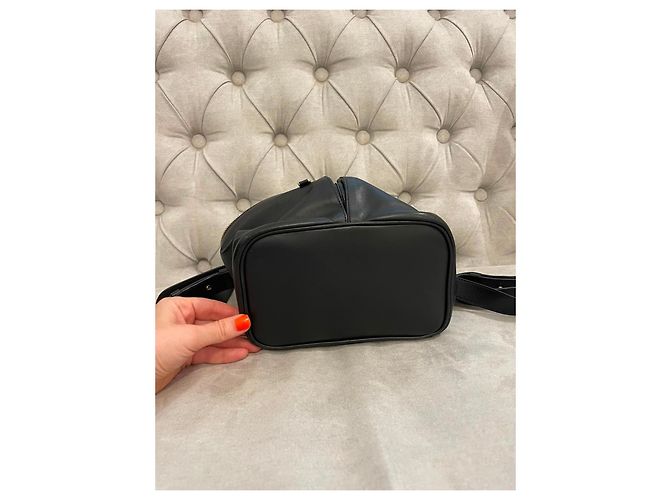 Zaino Salvatore Ferragamo in pelle con borchie Gancini Nero - vista 7