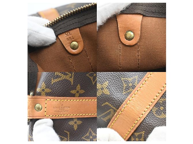 Louis Vuitton Keepall Bandoulière Monogram 45 Marrone - vista 7