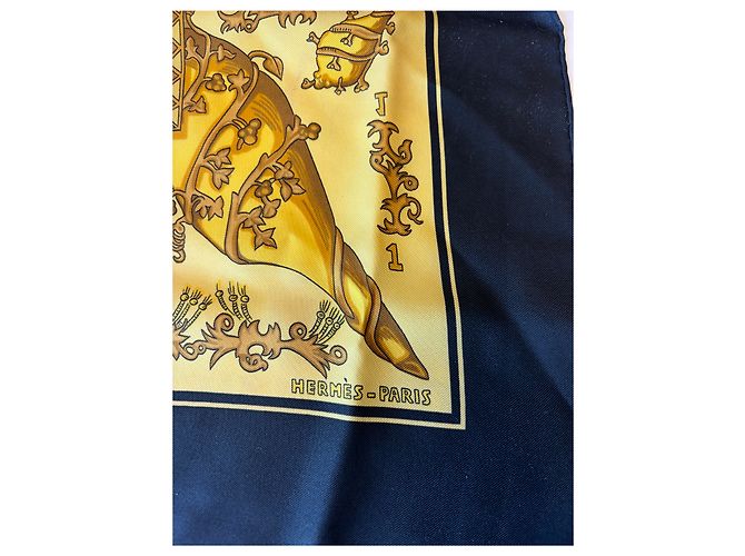 Hermès Hermes Carré 90 Seta multicolore 90 x 90 - vista 5