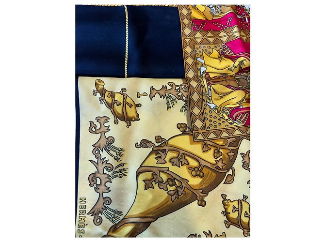 Hermès Hermes Carré 90 Seta multicolore 90 x 90 - vista 7
