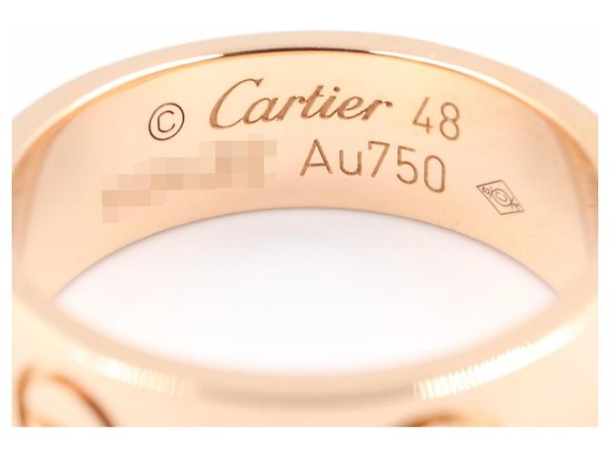 Cartier Love Ring aus 18K Roségold Golden - Ansicht 3
