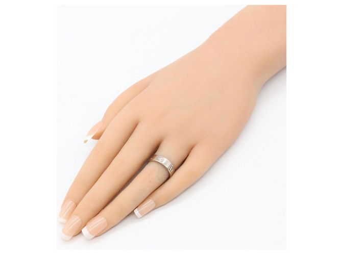 Cartier Love Ring aus 18K Weißgold Silber - Ansicht 6