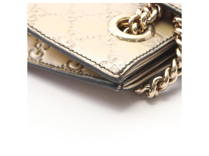 Borsa a tracolla Gucci EMILY Guccissima D'oro - vista 10