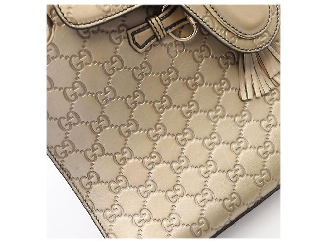 Borsa a tracolla Gucci EMILY Guccissima D'oro - vista 12