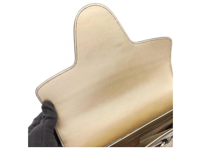 Borsa a tracolla Gucci EMILY Guccissima D'oro - vista 6