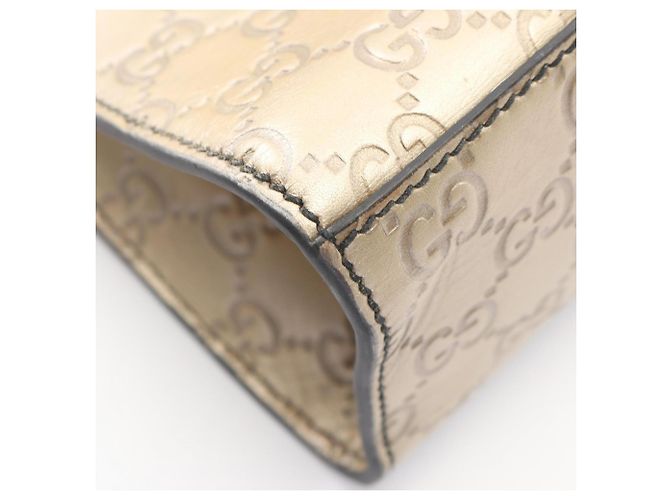 Borsa a tracolla Gucci EMILY Guccissima D'oro - vista 7